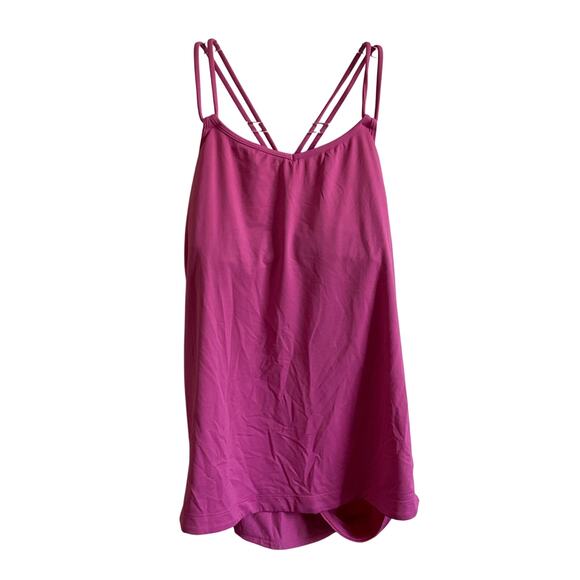 Lululemon Women’s Make a Move Pink Paradise 2 in 1 Tank Top - Size 4 - Picture 1 of 7